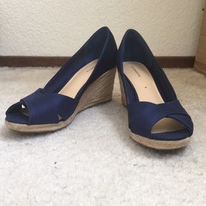 Liz Claiborne wedges worn once